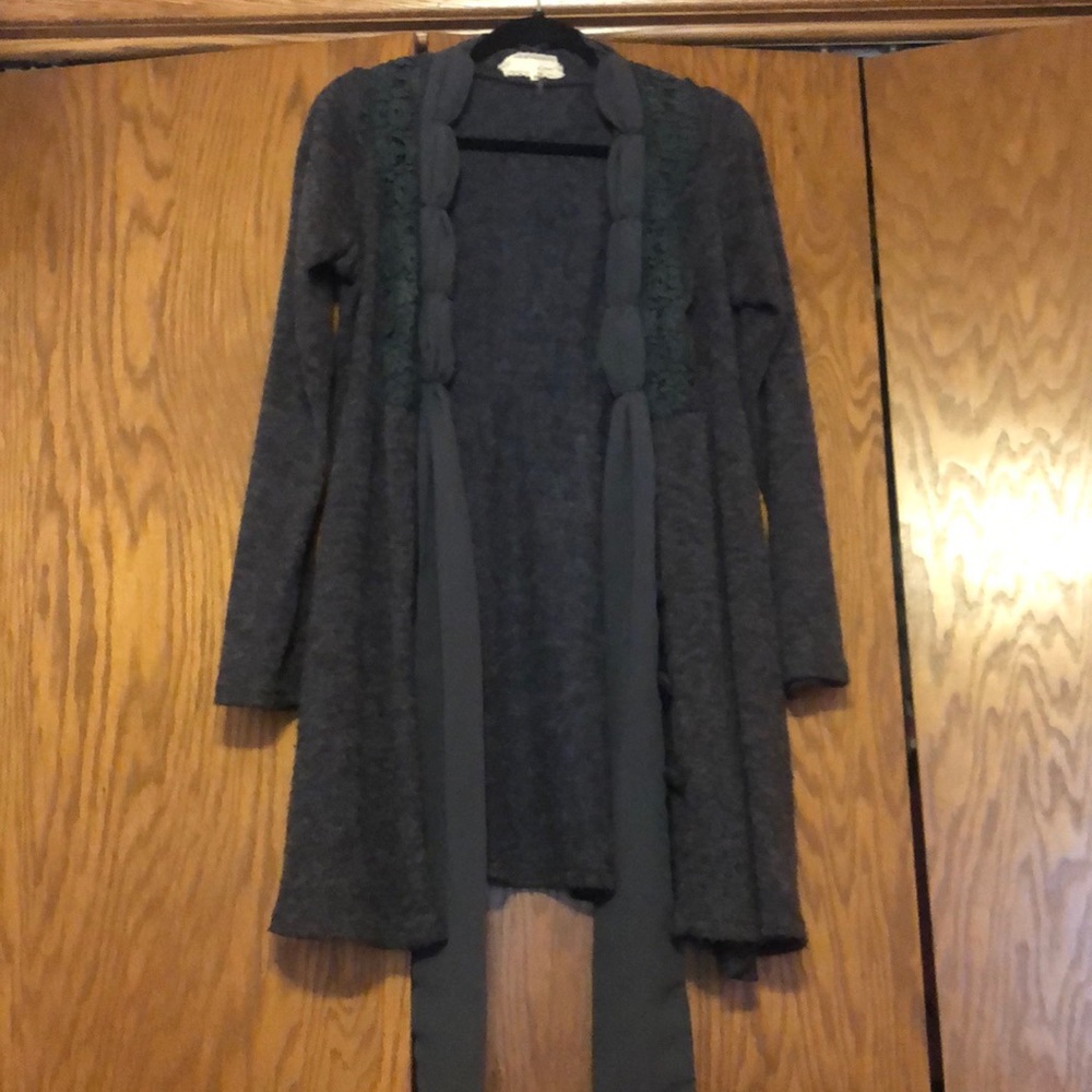 A line cardigan